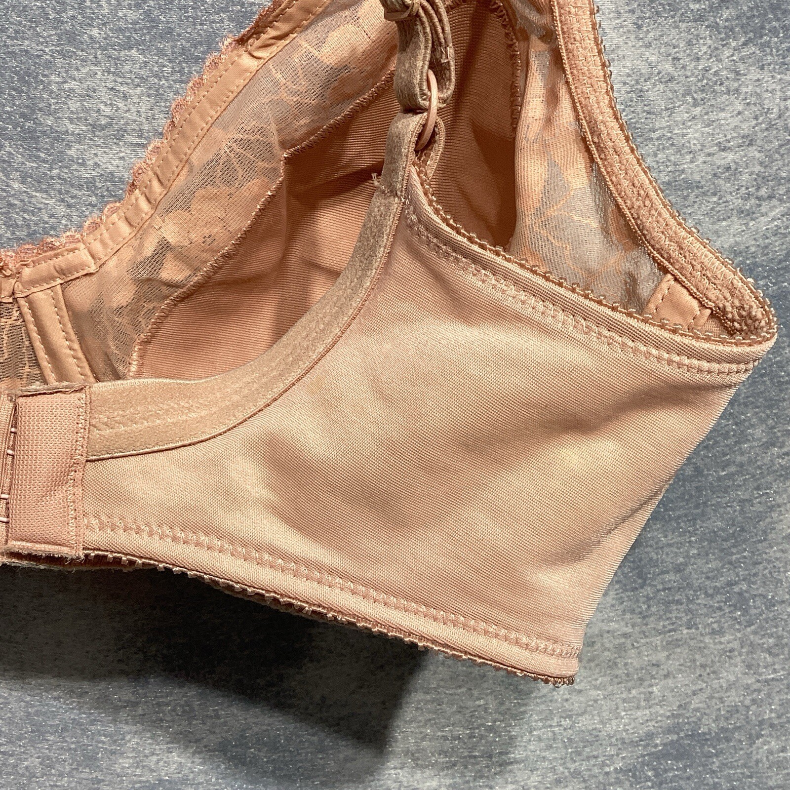 Givency Underdressings Bra Vintage 80s Underwire Peach 36C thumbnail 12