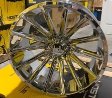 Hostile Typhoon 24x12 Chrome 6-139.7 (6-5.5)  -44 Offset  106.1 Hub Bore