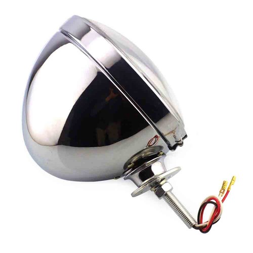 7" Motorcycle headlight COB 6000K LED Lens Turbo Light Bulbs Bottom For Harley - Picture 3 of 8