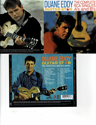 DUANE EDDY -GUITAR STAR: COMPLETE RCA SINGLES A'S & B'S (CD 2017) NEW*22 TRACKS*