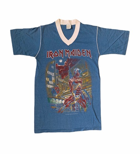 vintage 80s IRON MAIDEN 1986 rock band 