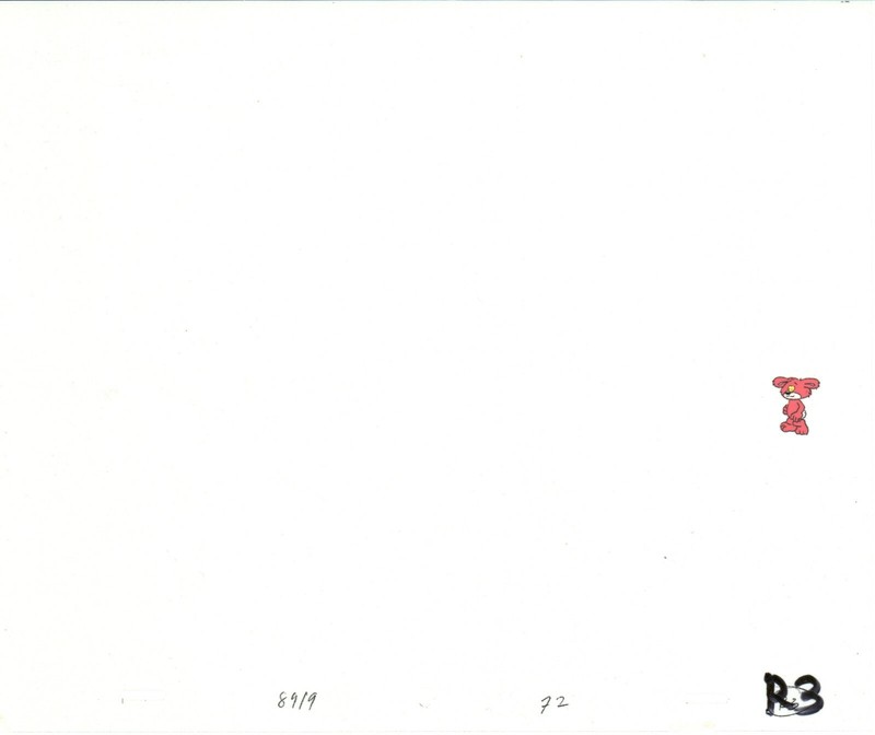 Smurfs Smoogle original production animation cel Hanna Barbera 1980s b3003