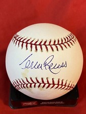 JERRY REUSS AUTOGRAPHED SIGNED MAJOR LEAGUE BASEBALL OML DODGERS COA