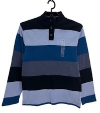 GapKids Boy's Long Sleeve Multicolor Striped Pullover Sweater Size XL