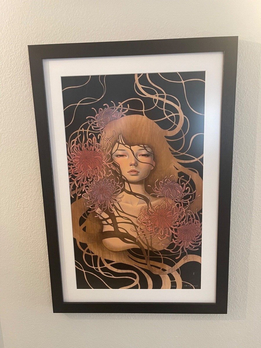 Audrey Kawasaki signed numbered Things Unsaid 14 x 23 fine