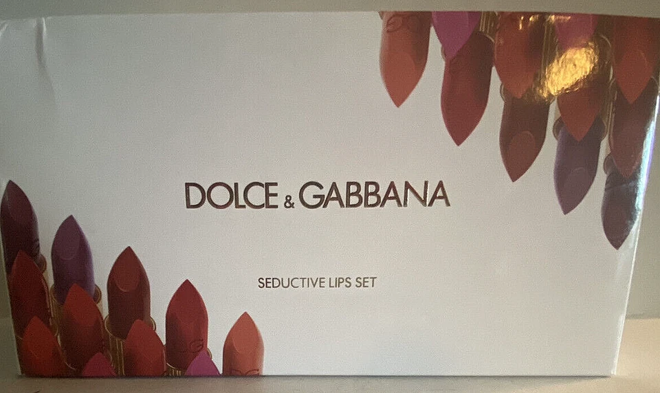 НАБОР СОБЛАЗНИТЕЛЬНЫХ ГУБ DOLCE & GABBANA Devil 620 помада + чистый блеск + компактный - Изображение 2 из 4