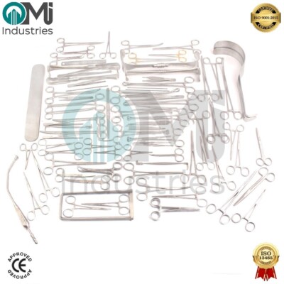 Major Basic Surgery Set Set 161 Pieces Surgical Instruments