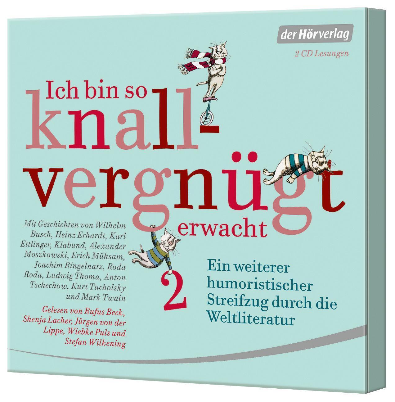 Thumbnail - Ich So Knallvergnügt Erwacht 2 | Wilhelm Busch (u. A.) | Audio-cd |