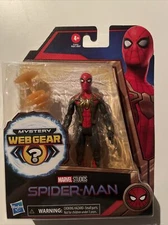 Spider-Man 6” Action Figure In Teck Suit With Mystery Web Gear Series 2021