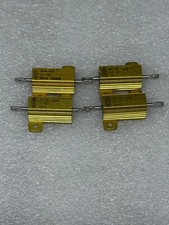Lot of 4 NEW Dale Vishay RH-25 25w 1 ohm 1 Heat Sink Wirewound Resistor