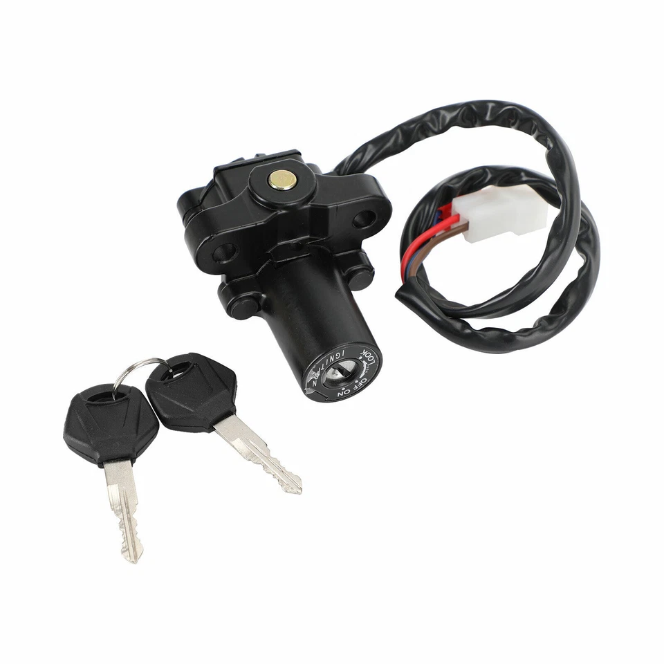 Ignition Switch Fuel Tank Cap Seat Lock Set For Yamaha YZF R6 YZF-R6 1999 - 2005 Foto 3 de 4