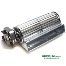 VENTILATORE TANGENZIALE MOTORE SINISTRO PER FORNI STUFE A PELLET FRIGO 180mm