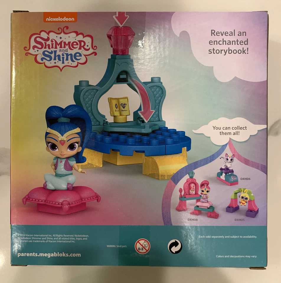 ¡¡NUEVO!! Juego Edificable Brillo Dormitorio Mega Bloks Shimmer & Shine, 13 Piezas Foto 3 de 4