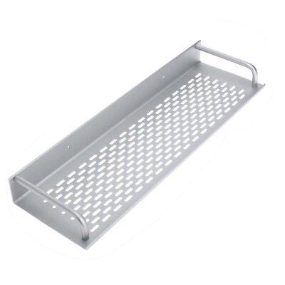40cm Shower Caddy Rectangle Aluminum Bathroom Shower Organizers Bath Kitchen Spi