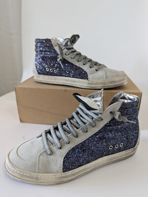 Damen Schuhe P448 Sneaker E6 Skate BS Purple GLT 36 37 40