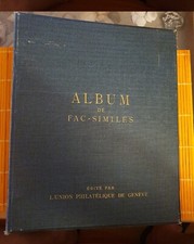 FOURNIER - ALBUM DES FAC-SIMILES, Nr. 322 leer mit Deckblatt, usw. bitte ansehen