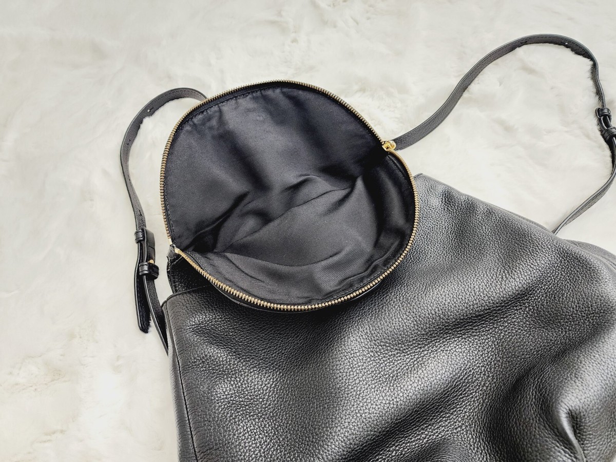 Marc Jacobs New York Black Pebbled Leather Backpack Adjustable Straps 13” X 12” Marc Jacobs Turnlock Medium Backpack | Mercari main image 3