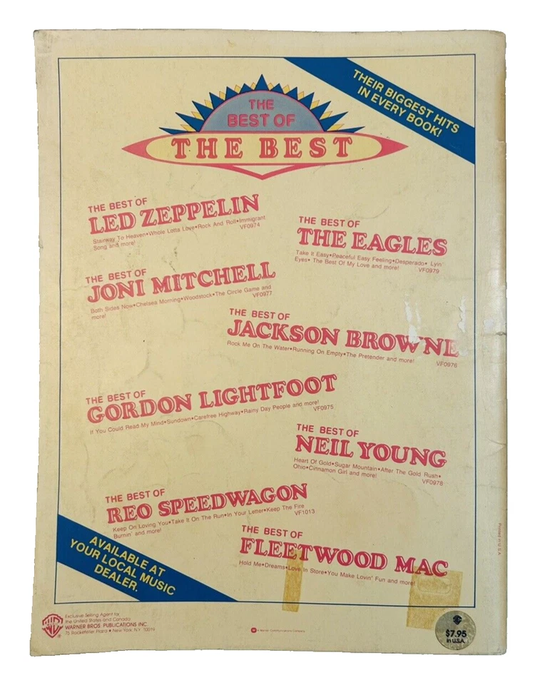 The Best of Kenny Loggins, 1982 Voice/Piano/Guitar, Music Sheet Songbook Vtg - Image 3 of 4