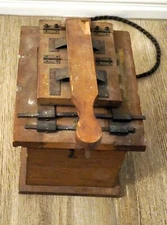 Antique Wood Contact Printer