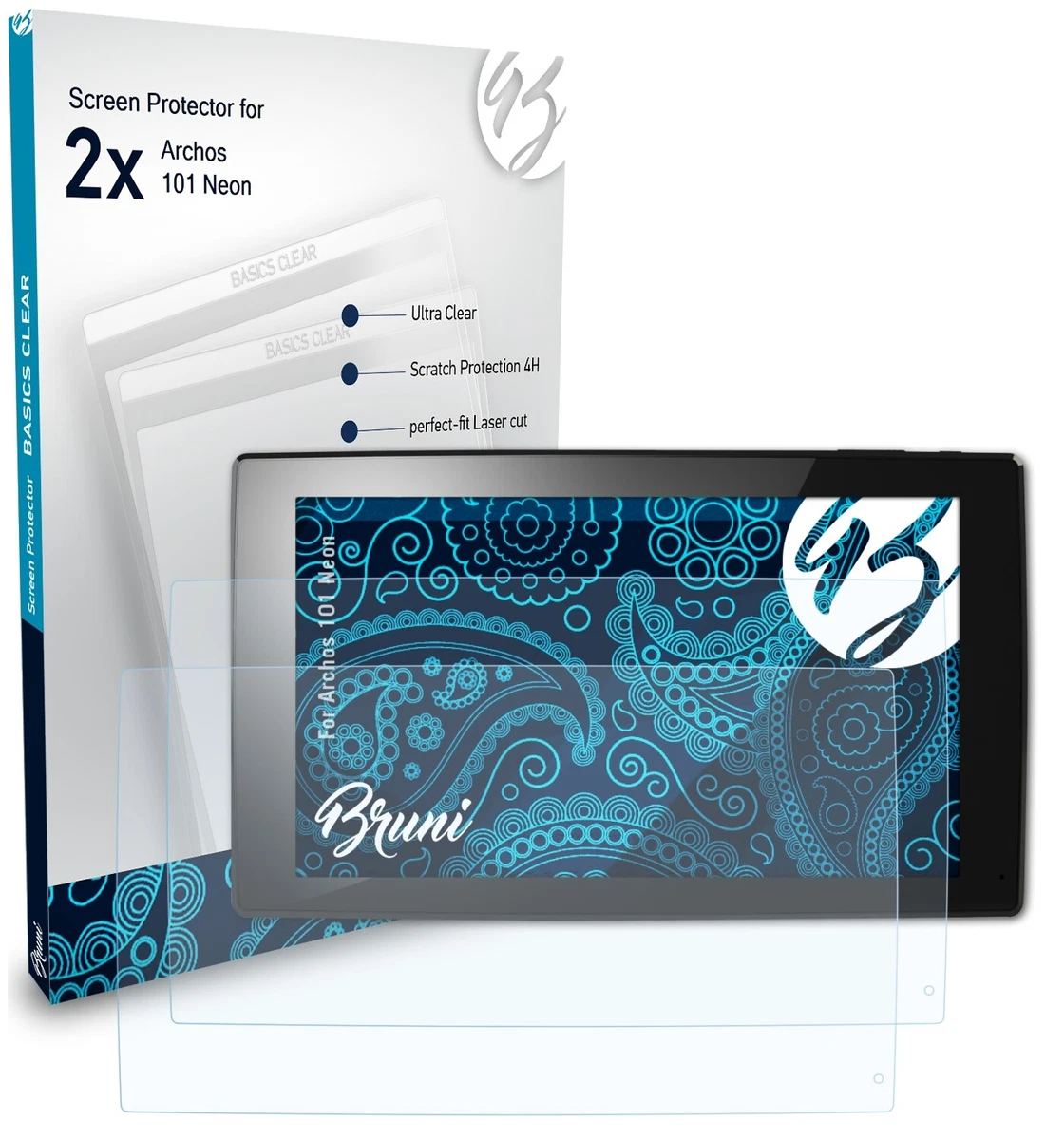 dipos I - 2 pellicole protettive opache compatibili con XGODY Y101 da 10,1 pollici
