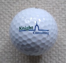 Knight Consulting Logo Golf Ball