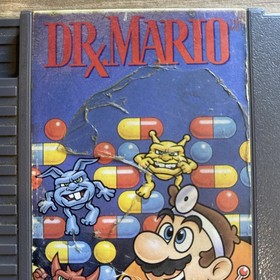 Dr. Mario - Nintendo NES - Cartridge Only - Decal Damage