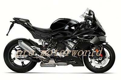 For 2025-2026 BMW S1000RR Injection Glossy Black Bodywork ABS Fairing Kit Panel