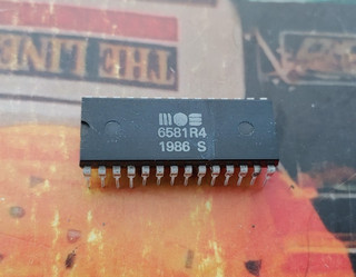 1 x Commodore 64 6581R4 Sound Chip (working condition) 8 bit Classic C64