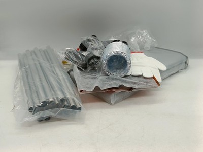 Stoffgehäuse Set für 3D Drucker und andere Maschinen Lüftungsventilator grau LESEN
