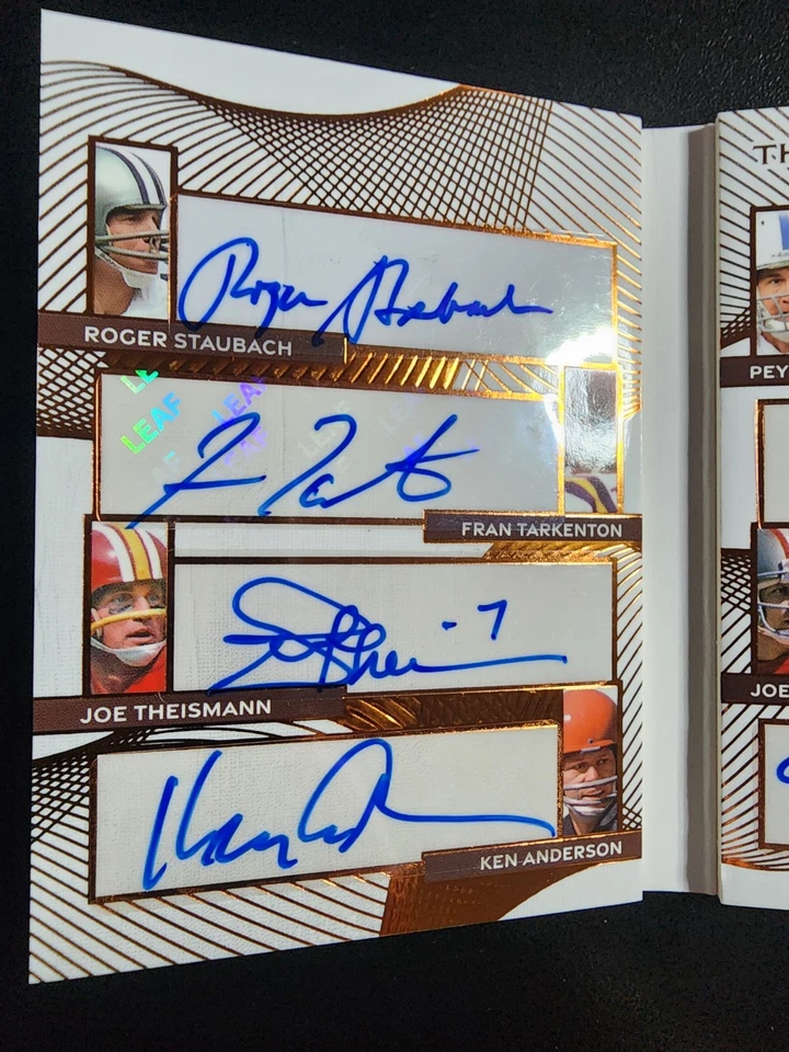 Libro de historia de hoja Marino Favre Brees Manning 2025 edición deportiva capítulo 2 12 autos #7/10 Foto 2 de 4