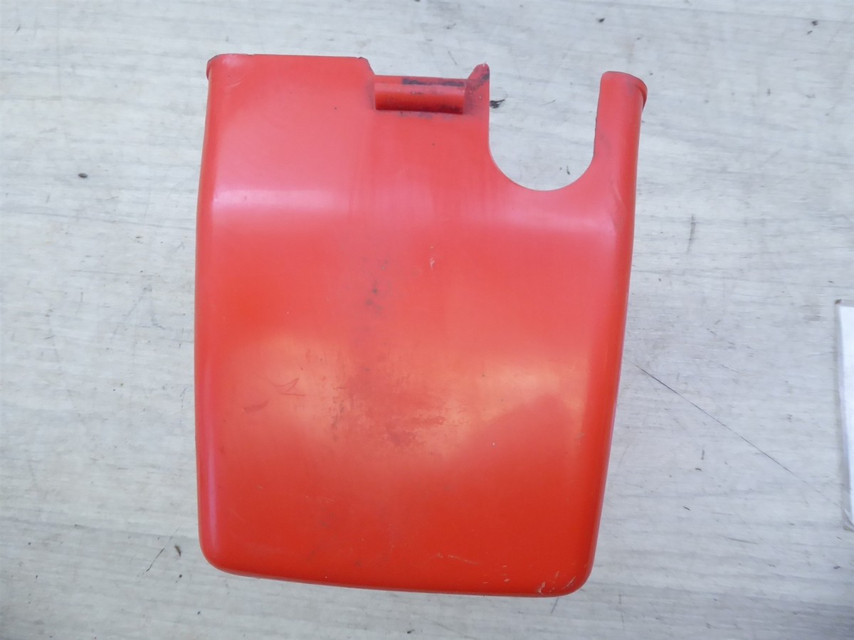 1981 Yamaha QT50 Yamahopper Y20780) red outer battery box tray