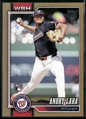 2026 Topps #36 Andry Lara Gold #/2026