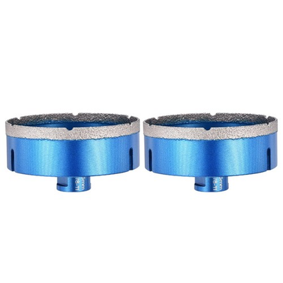 #ad #ad 2Pcs 4 1 2quot; Diamond Core Drill Bit 115mm Diamond Hole Saw with 5 8quot; 11 Thread... $93.23