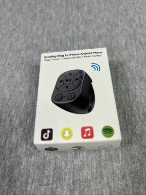 Tik Tok Scrolling Ring For iPhone And Android Phone in Pink Open Box