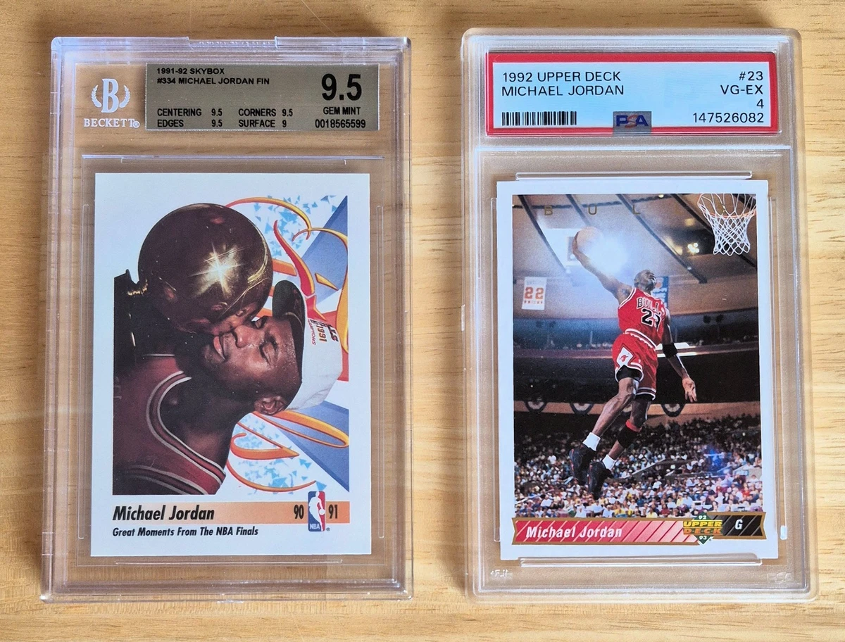 Michael Jordan Beckett BGS 9.5 Grade Basketball Cards for sale | eBay