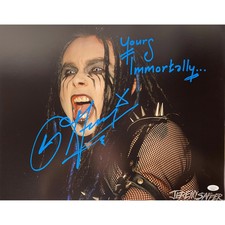Dani Filth Autograph 16x20 Photo Cradle of Filth Signed JSA COA 3
