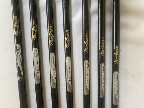 MacGregor DX Iron Set 3-SW (No PW) Reg Graphite /Left Handed /Good Grips/8 Clubs - Picture 5 of 20