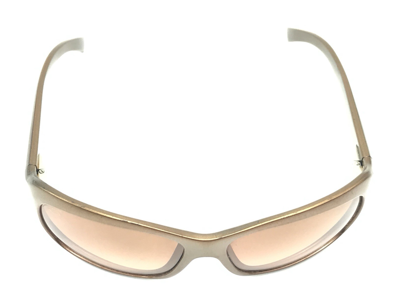 Serengeti Bronze Rectangular Wrap Sunglasses Brow… - image 3