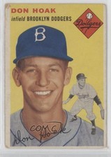 1954 Topps Don Hoak #211 0d7s