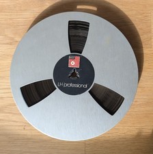 BASF Tonband Tape 640m 2100 DPR 26 LH professional 18 cm Alu Spule Doppelspielb.