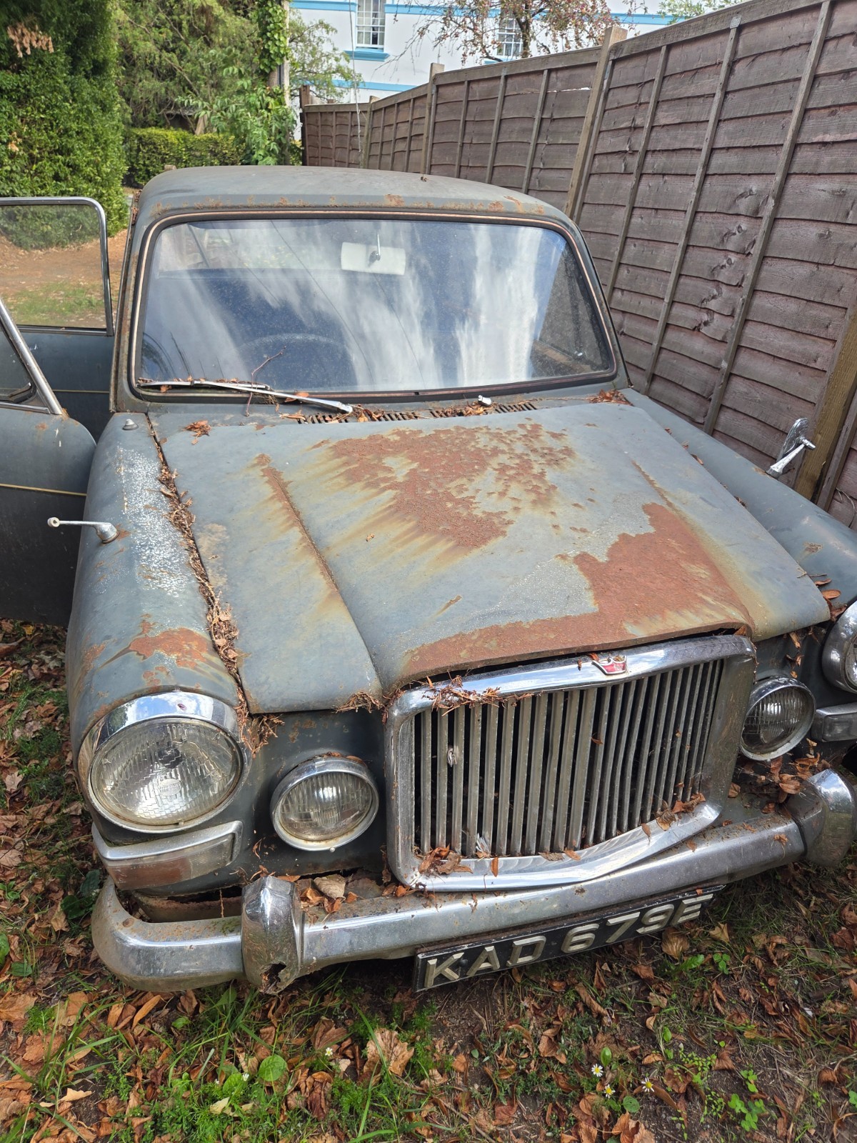 1967 Vanden Plas Princess 1100 Barn Find Project Runs 1 Owner