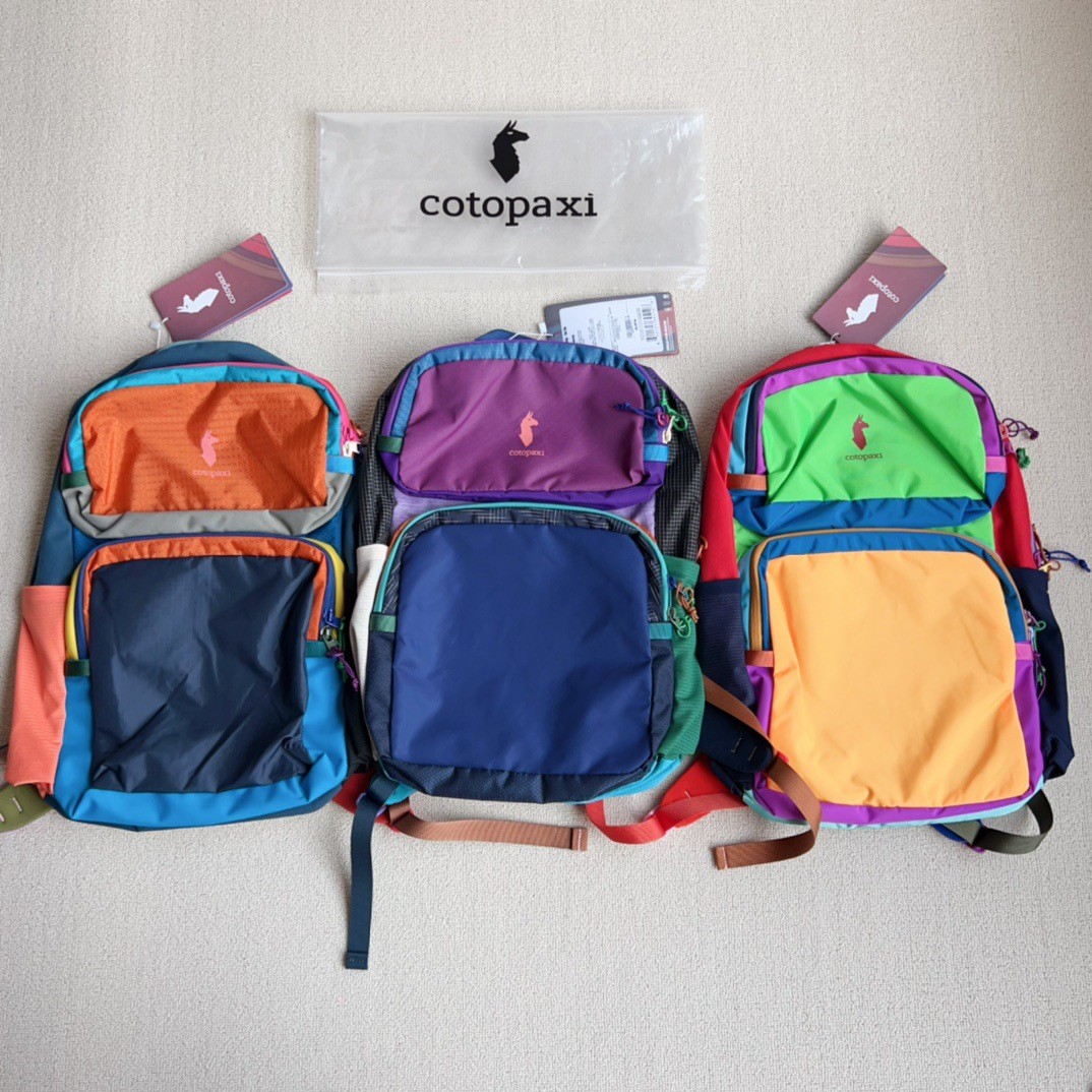 Cotopaxi Tasra 16L Hombres Mujeres Bolsos Escolares Mochilas Impermeables Viaje al Aire Libre