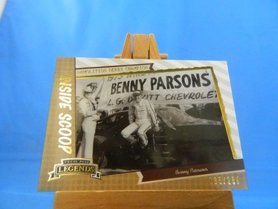 Inside Scoop Benny Parsons Press Pass Legends 2011 /250