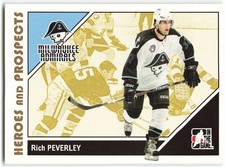 2007-08 In The Game Heroes and Prospects #43 Rich Peverley Milwaukee Admirals
