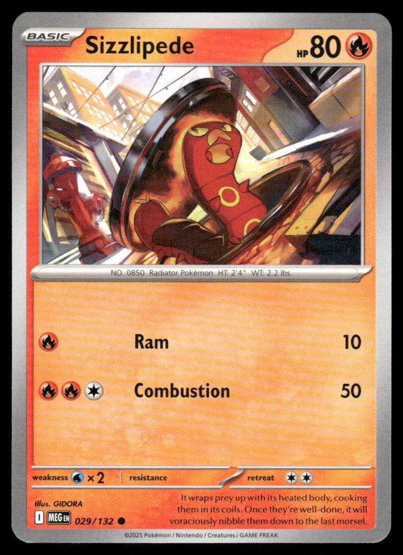 ME01: Mega Evolution #029/132 Sizzlipede
