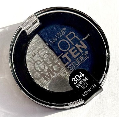 Maybelline Color Molten Eye Shadow ￼Duo 1,2g  304 Sapphire Mist