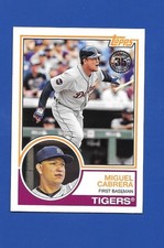 2018 Topps #83-41 Miguel Cabrera *83 Style Anniversary*