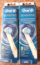 Oral B Sensitive with Extra Soft and Gentle Bristles 2 pkgs x 3. Total of 6