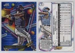 2023 Topps Cosmic Chrome Blue Moon Refractor /99 Garrett Mitchell #154 Rookie RC