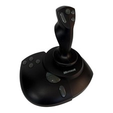 Microsoft Sidewinder Precision Pro Joystick Controller W/Software 9 Pin Plugin
